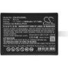 Batterie pour Sumitomo Type-25e (3400 mAh/37.74 Wh, 11.1 V)