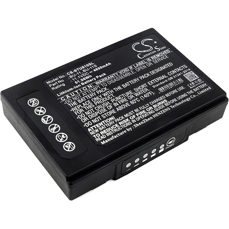 Batterie pour Sumitomo TYPE-71M (4600 mAh/51.06 Wh, 11.1 V)