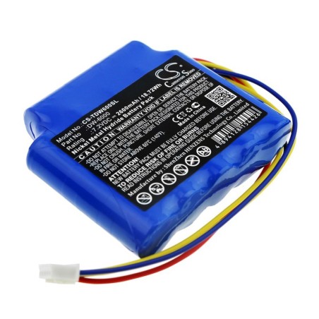 Batterie pour Tosight DWK-6000 (2600 mAh/18.72 Wh, 7.2 V)