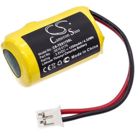 Batterie pour Testo 175-S2 (1200 mAh/4.32 Wh, 3.6 V)