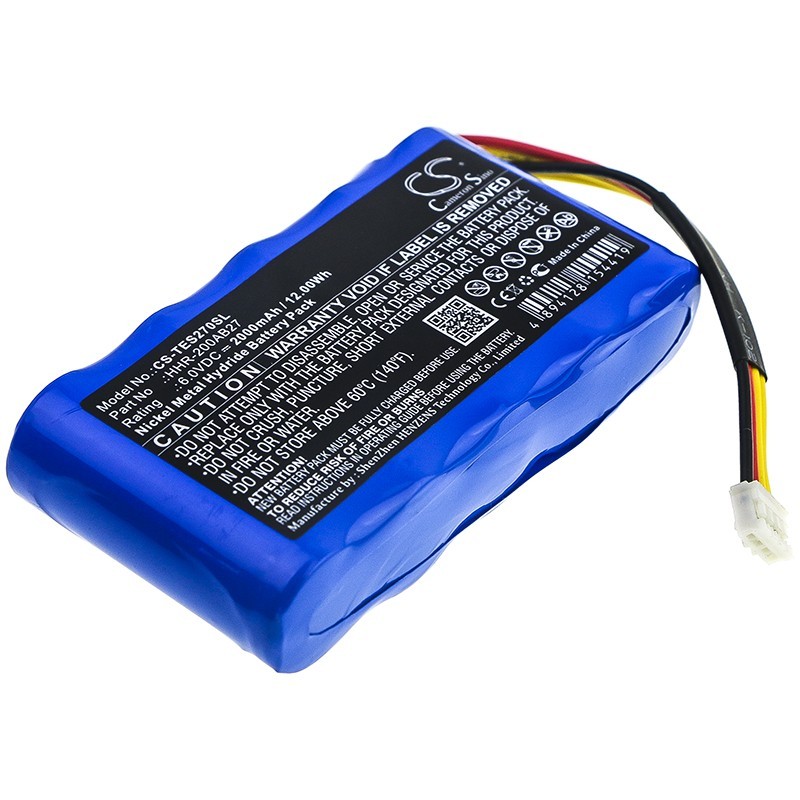 Batterie pour Testo Fluegas Analyzer (2000 mAh/12 Wh, 6 V)