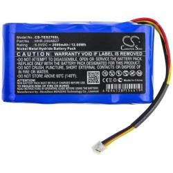 Batterie pour Testo Fluegas Analyzer (2000 mAh/12 Wh, 6 V)