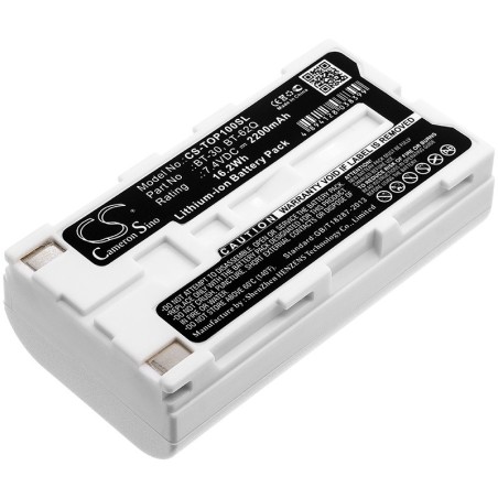 Batterie pour Topcon BT65Q (2200 mAh/16.28 Wh, 7.4 V)