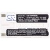 Batterie pour Topcon FC2000 (2600 mAh/19.24 Wh, 7.4 V)