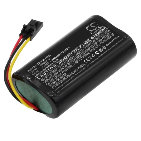 Batterie pour Topcon TPSWT41 (2600 mAh/19.24 Wh, 7.4 V)