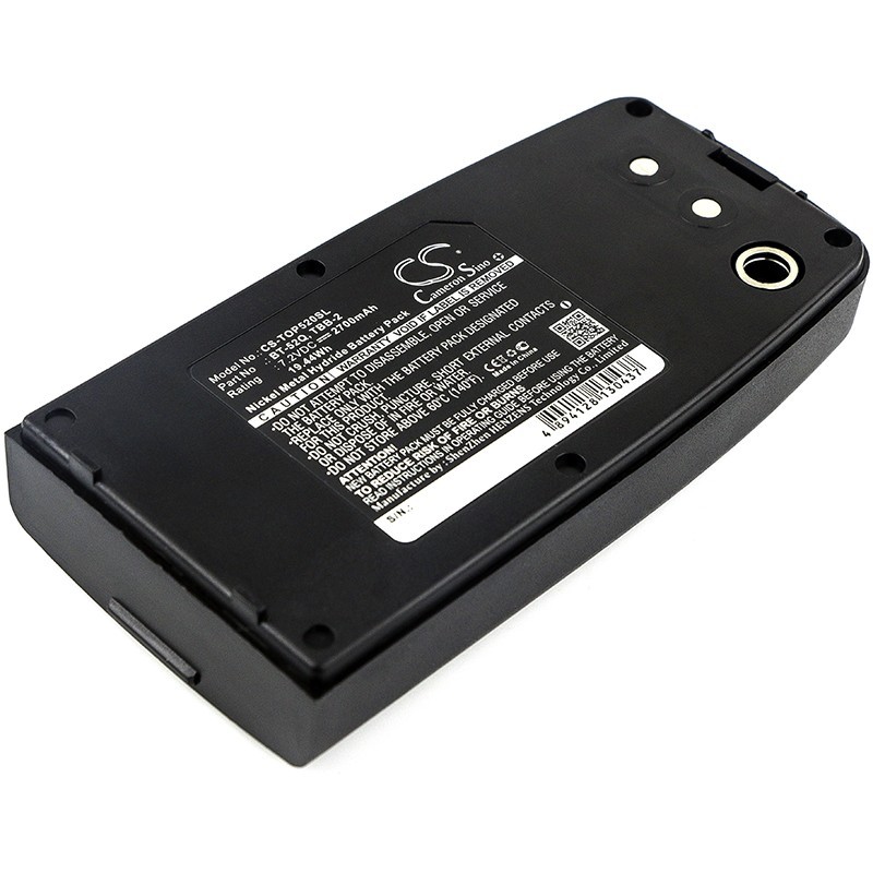 Batterie pour Topcon GTS-332N (2700 mAh/19.44 Wh, 7.2 V)