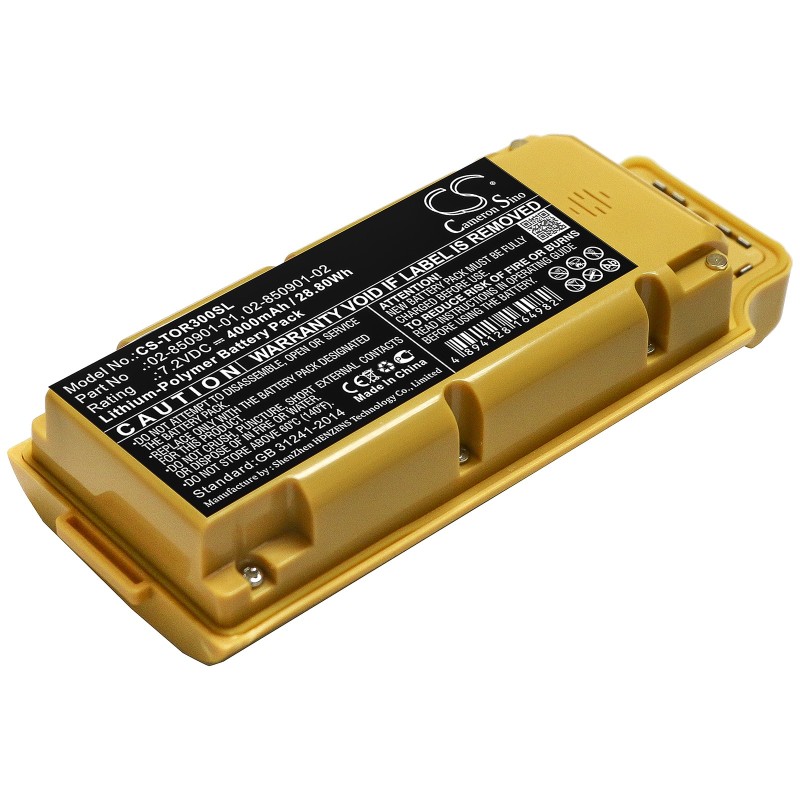 Batterie pour Topcon GR-3 (4000 mAh/28.8 Wh, 7.2 V)