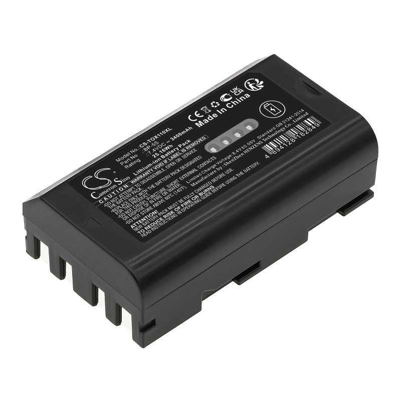 Batterie pour South X11 Data Controller (3400 mAh/25.16 Wh, 7.4 V)