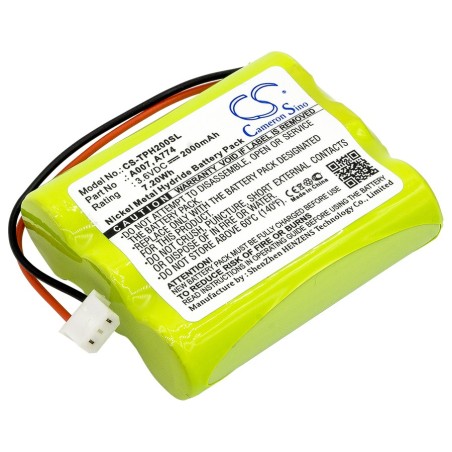 Batterie pour TPI A007 (2000 mAh/7.2 Wh, 3.6 V)