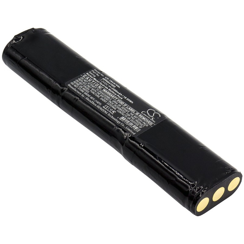 Batterie pour Trilithic 860DSP field analyzer (2500 mAh/18 Wh, 7.2 V)