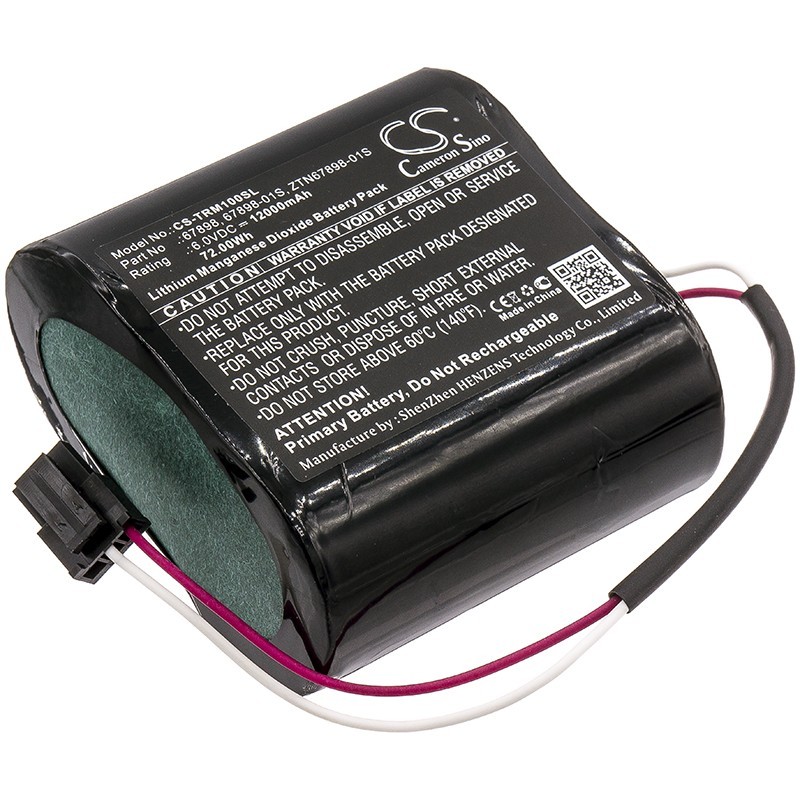 Batterie pour Trimble AgGPS (12000 mAh/72 Wh, 6 V)
