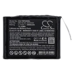 Batterie pour Trimble PG200 (3600 mAh/13.32 Wh, 3.7 V)