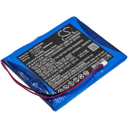 Batterie pour Trimble SPS852 Modular Receiver (8000 mAh/59.2 Wh, 7.4 V)
