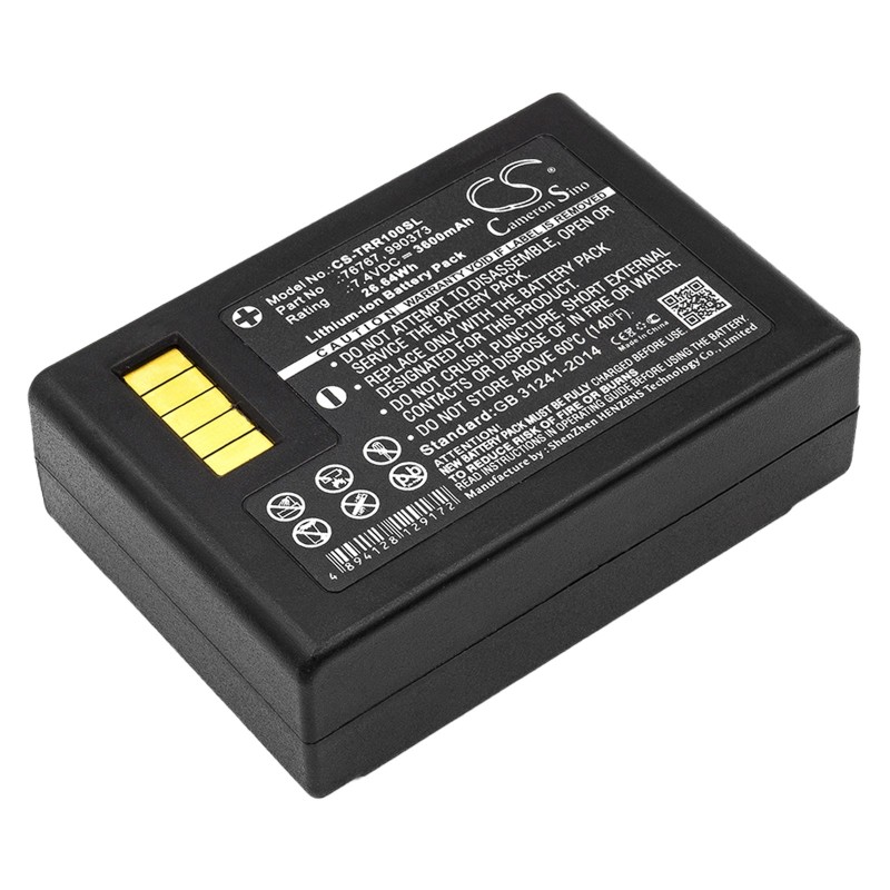 Batterie pour Trimble V10 (3600 mAh/26.64 Wh, 7.4 V)