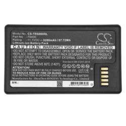 Batterie pour Trimble VX (5200 mAh/57.72 Wh, 11.1 V)