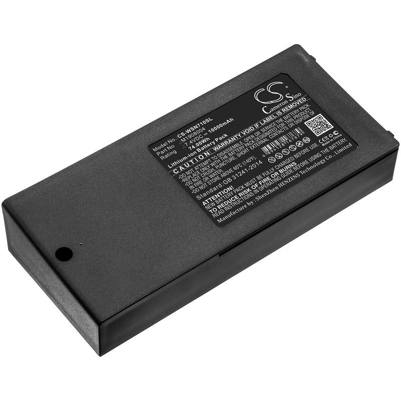 Batterie pour Owon Powers MSO Oscilloscopes (10000 mAh/74 Wh, 7.4 V)