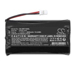Batterie pour X-Rite eXact Basic (2600 mAh/19.24 Wh, 7.4 V)