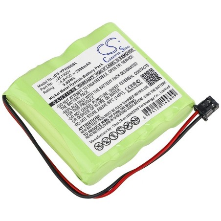Batterie pour YSI pHotoFlex pH (2000 mAh/9.6 Wh, 4.8 V)