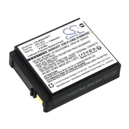 Batterie pour Coast FL60R (1300 mAh/4.81 Wh, 3.7 V)