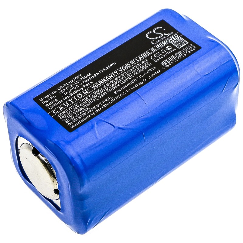 Batterie pour Bigblue CB6500PB (5000 mAh/74 Wh, 14.8 V)