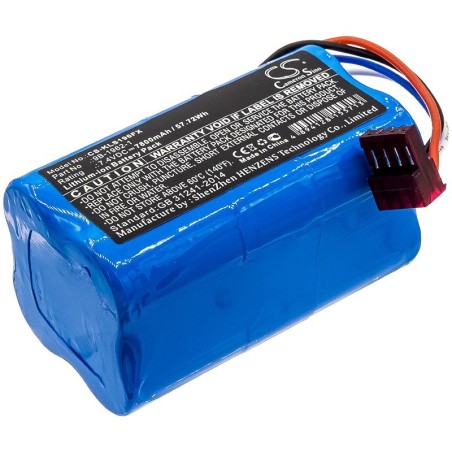 Batterie pour Koehler Lighthawk LED (7800 mAh/57.72 Wh, 7.4 V)
