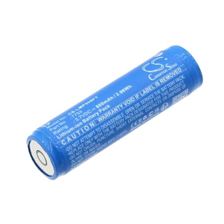 Batterie pour Ledlenser 7703 (800 mAh/2.96 Wh, 3.7 V)
