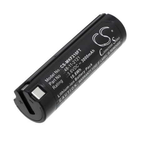 Batterie pour Milwaukee Headlamp & Flashlight (3000 mAh/10.8 Wh, 3.6 V)