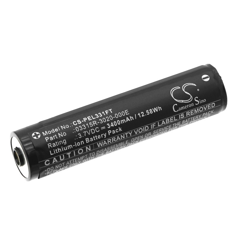 Batterie pour Streamlight 74436 (3400 mAh/12.58 Wh, 3.7 V)