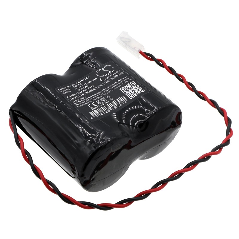 Batterie pour Abus FU8220 (17000 mAh/51 Wh, 3 V)