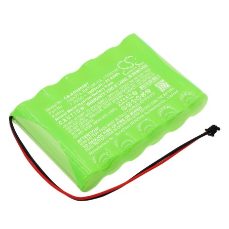 Batterie pour ADT 17000152 (3600 mAh/25.92 Wh, 7.2 V)