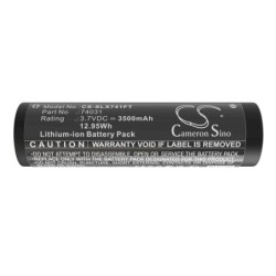 Batterie pour Streamlight ProTac HL USB Flashlight (3500 mAh/12.95 Wh, 3.7 V)