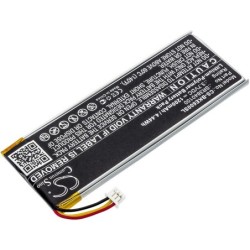 Batterie pour Becker Active 6 (1200 mAh/4.44 Wh, 3.7 V)