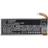 Batterie pour Becker Active 6 LMU Plus (1200 mAh/4.44 Wh, 3.7 V)