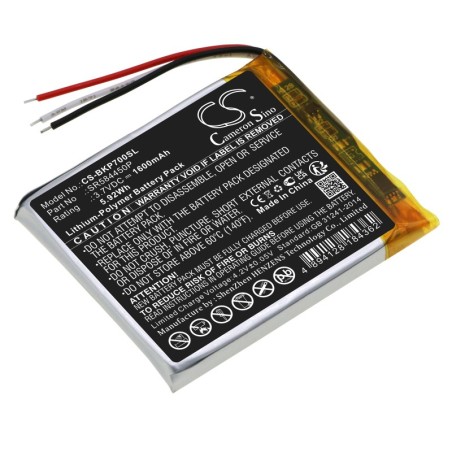 Batterie pour Becker TRANSIT7SLEU (1600 mAh/5.92 Wh, 3.7 V)