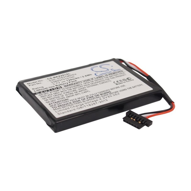 Batterie pour Becker Ready 50 (720 mAh/2.66 Wh, 3.7 V)