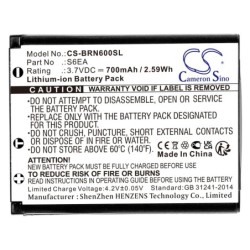 Batterie pour Bosch S6EA (700 mAh/2.59 Wh, 3.7 V)
