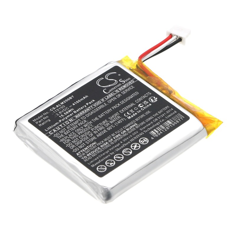 Batterie pour 2GIG EDGE Security Panel (4100 mAh/15.58 Wh, 3.8 V)