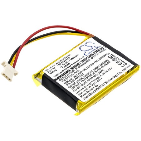 Batterie pour Bushnell 368224 (400 mAh/1.48 Wh, 3.7 V)