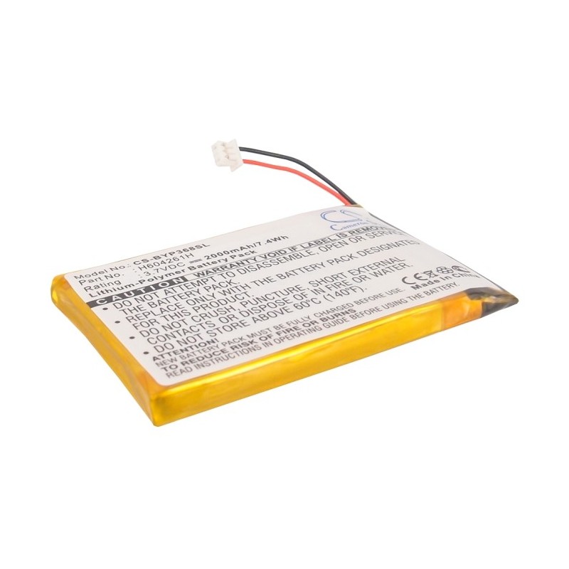 Batterie pour Bushnell Yardage Pro (2000 mAh/7.4 Wh, 3.7 V)
