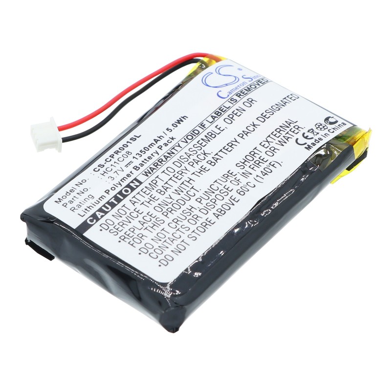Batterie pour Celestron CoursePro (1350 mAh/5 Wh, 3.7 V)