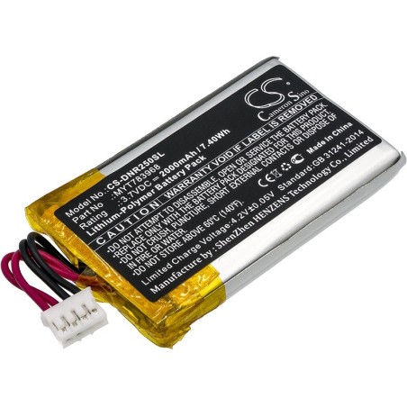Batterie pour DeLorme T7V1315 (2000 mAh/7.4 Wh, 3.7 V)