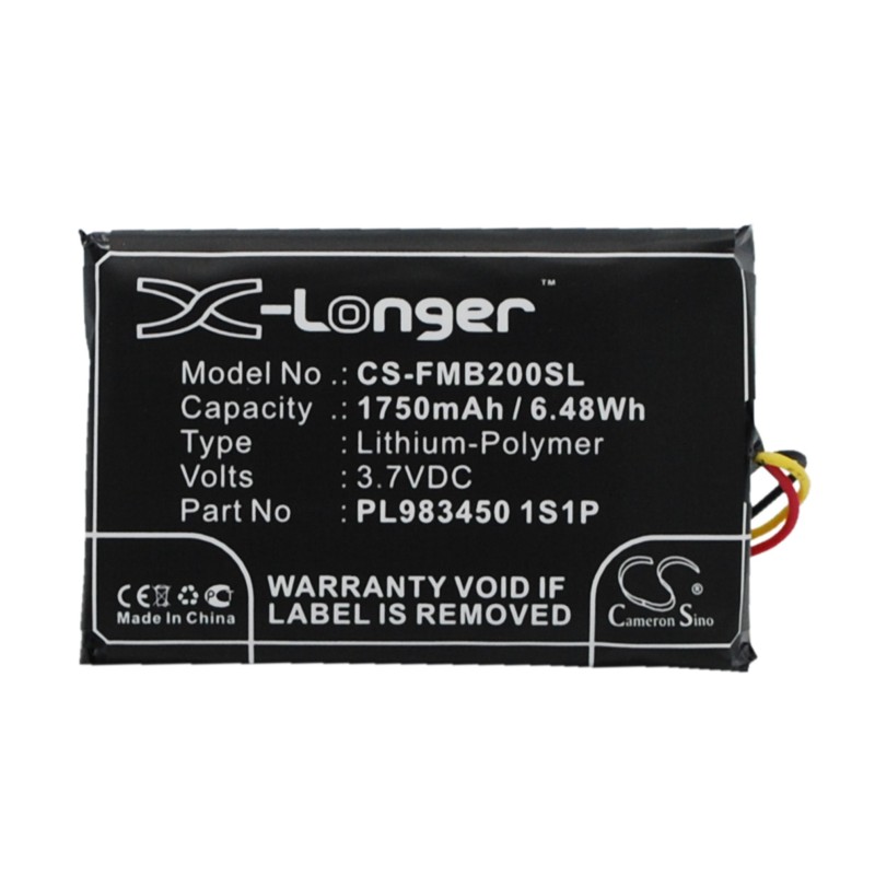 Batterie pour Falcom Mambo 2 (1750 mAh/6.48 Wh, 3.7 V)