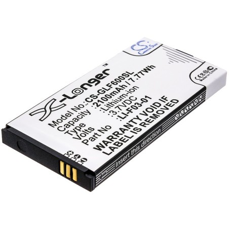 Batterie pour Golf Buddy PT4 (2100 mAh/7.77 Wh, 3.7 V)