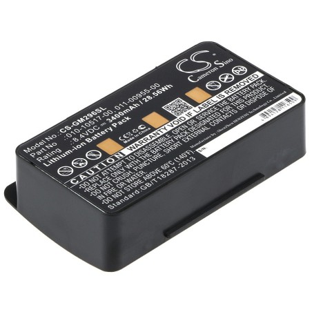 Batterie pour Garmin GPSMAP 296 (3400 mAh/28.56 Wh, 8.4 V)