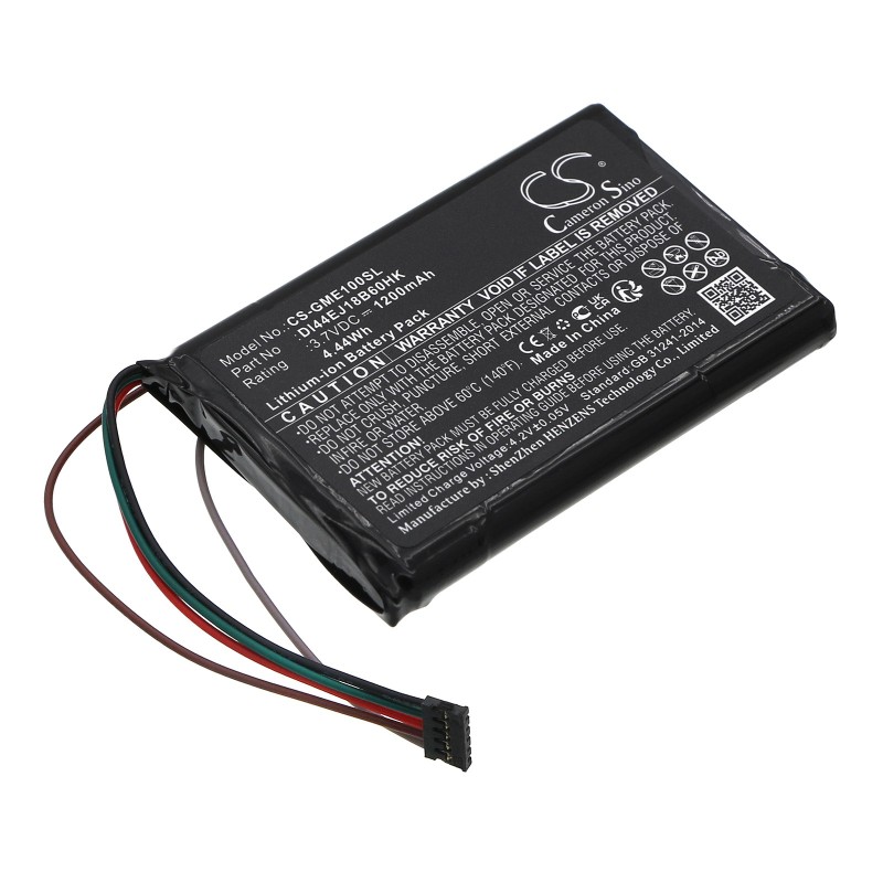 Batterie pour Garmin Edge Explore (1200 mAh/4.44 Wh, 3.7 V)