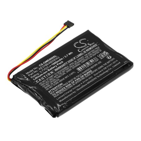 Batterie pour Garmin Edge 800 (1000 mAh/3.7 Wh, 3.7 V)