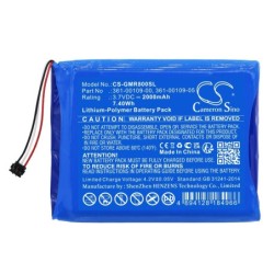 Batterie pour Garmin Overlander (2000 mAh/7.4 Wh, 3.7 V)