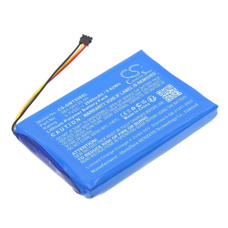 Batterie pour Garmin Tread 5.5 (2600 mAh/9.62 Wh, 3.7 V)