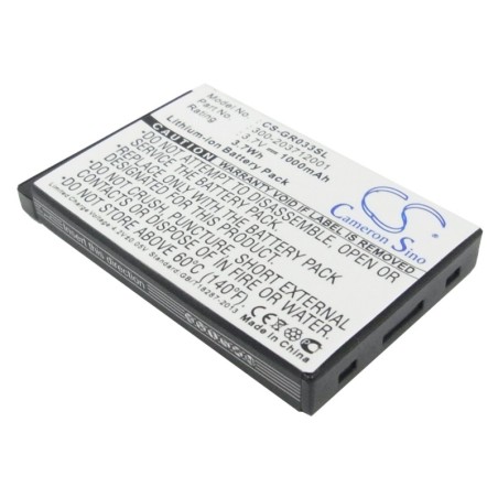 Batterie pour Rikaline 6030 (1000 mAh/3.7 Wh, 3.7 V)