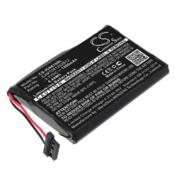 Batterie pour Navman E4MT081202B12 (1200 mAh/4.44 Wh, 3.7 V)